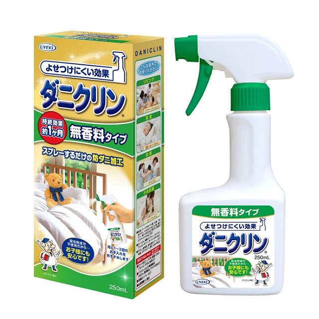 Dani Clin Spray Scent-free 250ml#ダニクリン　無香料タイプ　250ｍｌ